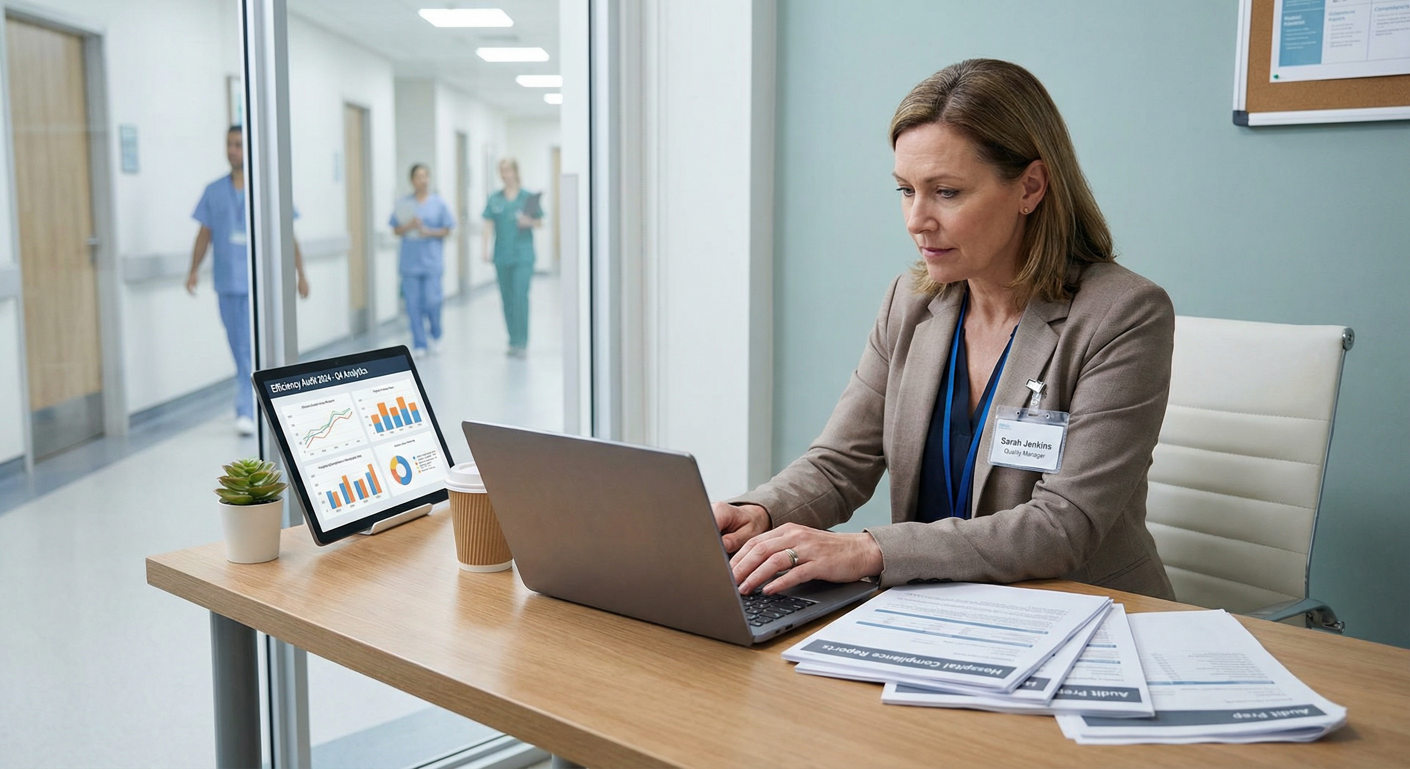 Audit-Ready Efficiency Analytics for Hospitals