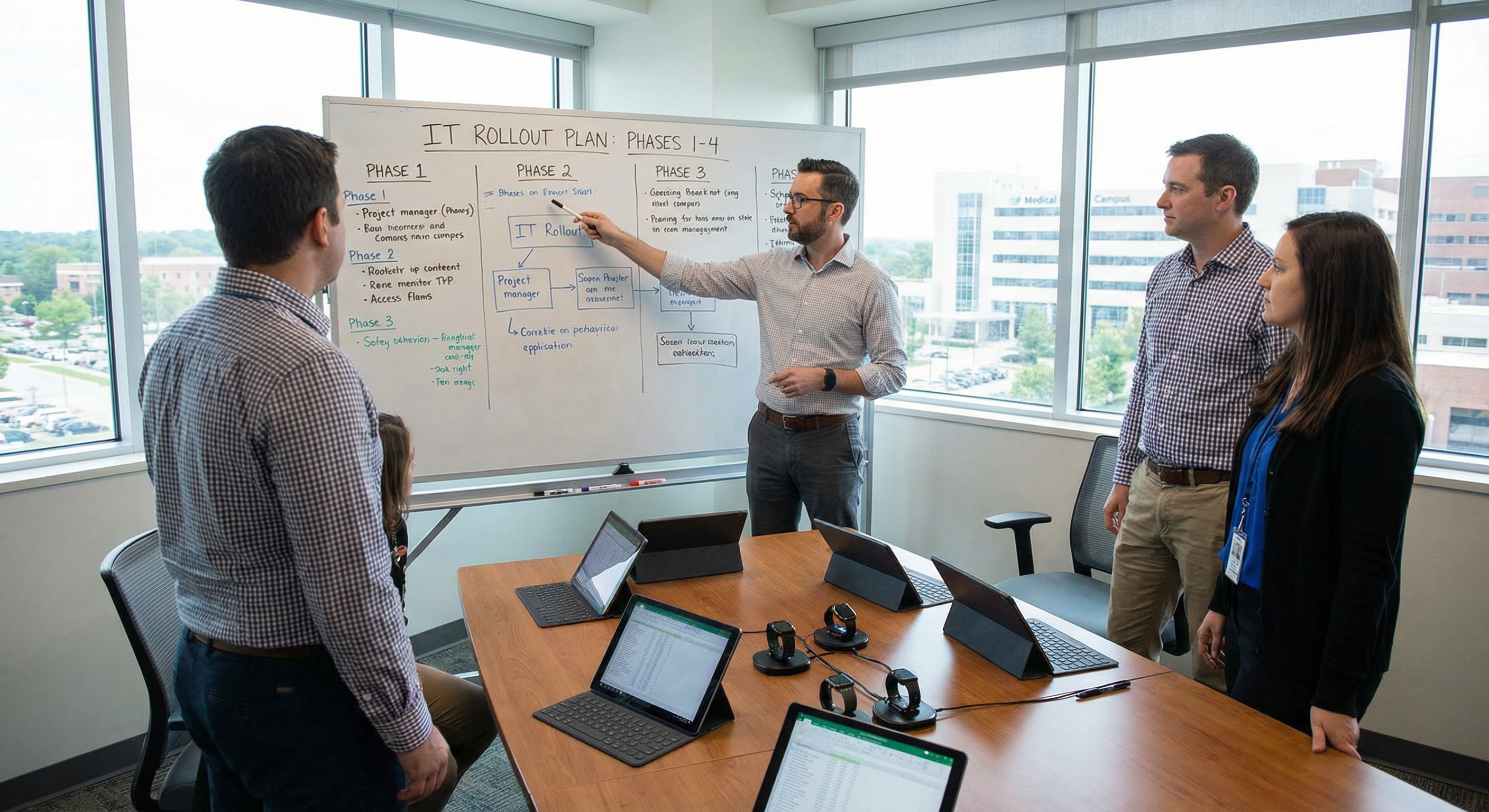 Rolling out digital procedures without losing the room